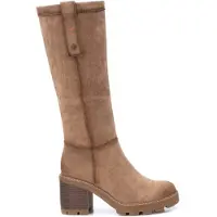 Refresh für Damen. 17212303-TAUPE Stiefel 172123 braun (41), 5 bis 8 cm, Reißverschluss, Lässig