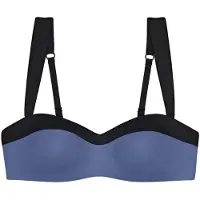 Triumph für Damen. 10218129 Summer Glow Bikinioberteil blau (38B), Strandbekleidung, Polyamid