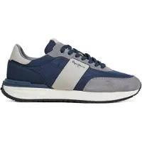 Pepe Jeans Buster Supra Sportschuhe Blau EU 43 Mann Blau EU 43