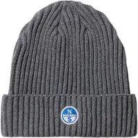 North sails Beanie Breiter Rippstrick mit Logo-Patch