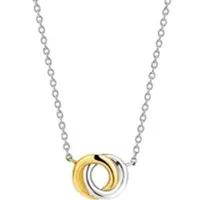 Ti sento Halsketten - 925er Sterlingsilber The Infinity Rings - für Damen