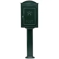 Ks Verlichting Briefkasten Postbox B20 Max Max am Bein - anthrazit