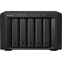 Synology DX517, 0 TB, 3,91 kg, Desktop, Schwarz