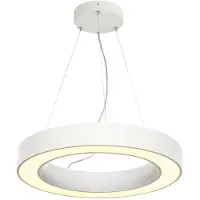SLV LED Pendelleuchte Medo Ring 34W 3000K 2000lm in Weiß