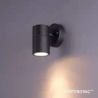 HOFTRONIC™ LED Wandleuchte 4W 345lm 2700K IP44 Schwarz Dimmbar