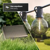 HOFTRONIC™ Solar Lichterkette 7m 750 Lumen 2700K IP44 Schwarz