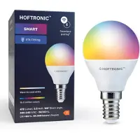 HOFTRONIC™ hoftronicsmart Smart Lampe P45 E14 5,5W 470lm RGBWW Weiß 6er Set