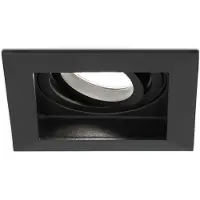 HOFTRONIC™ LED Einbaustrahler Durham 4W 345lm 6500K Schwarz GU10 Dimmbar Schwenkbar 6er Set