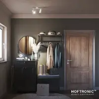 HOFTRONIC™ LED Deckenleuchte 8W 690 Lumen 4000K 2-flammig Weiß IP20 Schwenkbar