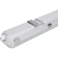 HOFTRONIC™ LED Feuchtraumleuchte 150cm doppelt max. 2x30W IP65 Grau