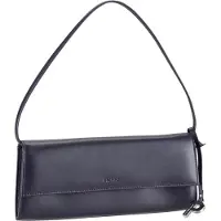 PICARD Leder Schultertasche Clutch Auguri Shoulderbag Ozean dunkelblau