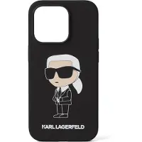 Karl Lagerfeld Klhcp14lsnikbck Iphone 14 Pro 6.1 Silicone Ikonik Handyhülle