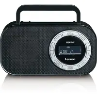 Lenco PR2700 Tragbares PLL FM Radio mit RDS- und USB