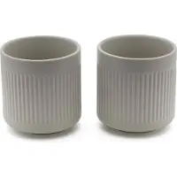 Bredemeijer Tasse Skagen Hellgrau 300 ml (Set von 2)