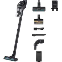 Samsung VS20C852CTN 2-in-1 stick vacuum Akku Trocken Beutellos 580 W Schwarz Chrom Grün Holz