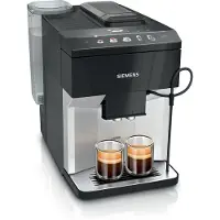 Siemens EQ.500 TP511R01, Espressomaschine, 1,9 l, Kaffeebohnen, Eingebautes Mahlwerk, 1500 W, Schwarz, Silber