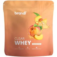 Brandl Clear Whey Isolate - Protein Drink mit leckerem Geschmack Natural Peach 800 g Pulver