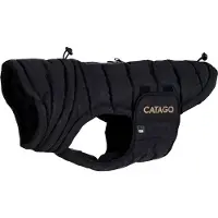FIR-TECH puffer hundedaekken Sort 70 cm