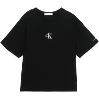Calvin Klein Jeans T-Shirt IG0IG02136 Schwarz Boxy Fit 140