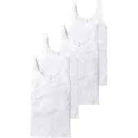Schiesser Trägertop Cotton Essentials in Weiß | Gr.: 36