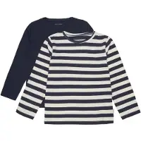 Minymo Bluse - 2er-Pack - Marshmallow - - 6 Jahre (116) - Blusen