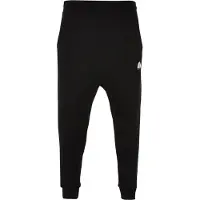 Just rhyse bequeme Herren Hose Taschen Rippbündchen mit Baumwolle Schwarz
