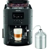 Krups Essential EA816B70, Espressomaschine, 1,7 l, Kaffeebohnen, Eingebautes Mahlwerk, 1450 W, Schwarz