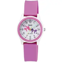 Q&Q Kinderarmbanduhr VS59J002Y mit Analoganzeige, 32 mm Durchmesser, 10 ATM wasserdicht