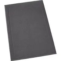 De Witte Lietaer Badematte Contessa Cotton Dark Grey-70 x 120 cm