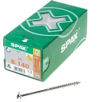 Spax Holzbauschraube WIROX - Teilgewinde, Tellerkopf, T-STAR plus, 4CUT, WIROX