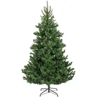 Everlands Alba Tanne künstlicher Weihnachtsbaum Ø. 116-H180 cm grün - Everlands