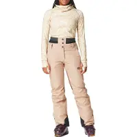 Picture - Wasserfeste und atmungsaktive Skihose - Exa Pants Roebuck für Damen - Größe L - Beige