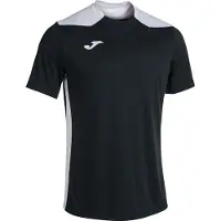Joma Championship Vi Kurzarm-t-shirt Weiß,Schwarz S Frau Weiß,Schwarz S