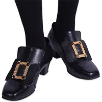 Haza Schuhschnallen, verziert, gold, Paar