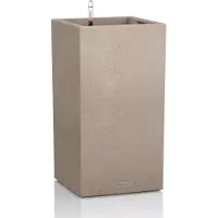 Lechuza 'Canto Stone 40 high', sandbeige, ca. 40 x 40 x H 76 cm