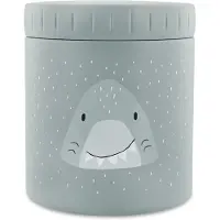 Trixie Thermos Lunchpot für Kinder 500 ml - Mr. Shark - Edelstahl - Blau