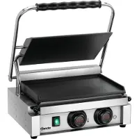 Bartscher Kontaktgrill "Panini-MDI" 1G, Kontaktgrill mit optimaler Wärmeleitfähigkeit, 1 Stück