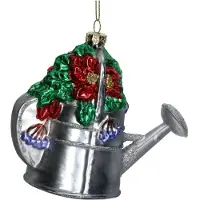HD Collection Ornament Gießkanne Glas Multi 11.4cm (multi)