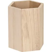 Playwood Dekorieren Sie Ihre eigene Stiftablage aus Holz