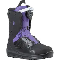 Northwave Drake - Vielseitige Freestyle Snowboard Boots - Dahlia Spin Black/Purple für Damen - Größe 40 - Violett