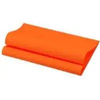 Duni Bio-Dunisoft-Servietten 40 x 40 cm 1/4 Falz Sun Orange