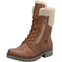 Rieker Schnür-,Zug-u.Schnallenstiefel in braun, Gr. 42