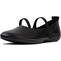Camper für Damen. K201643-002 Leder Ballerinas Right Nina schwarz (39), Wohnung, Keine, Lässig