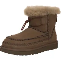 Ugg Damen Stiefel Classic Mini Alpine - Bruin - Größe 36