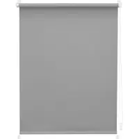 Lichtblick Original Seitenzugrollo "Uni Rollo", verdunkelnd, Verdunkelung-energiesparend, ohne Bohren, verspannt, mit Klemmträger und Farbbeschichtung - für Fenster und Türen, Klemmfix