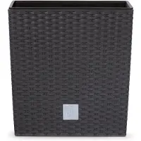 Prosperplast Rato 26.2x26.2x26.6 Cm Flowerpot Schwarz