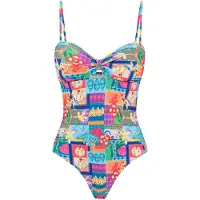 Shiwi Ladies Zia Swimsuit Holiday Banner Blue Holiday Banner Größe: 34 | Bikinis Outlet | Damen | Blau