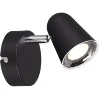 RL Reality Leuchten 1er LED Spot Toulouse schwarz matt