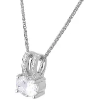 Orphelia 'Alena' Damenkette mit Anhänger aus 925er Sterlingsilber – Silber ZH-7122