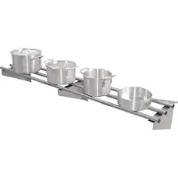 Vogue Edelstahl Wandregal 150x30cm